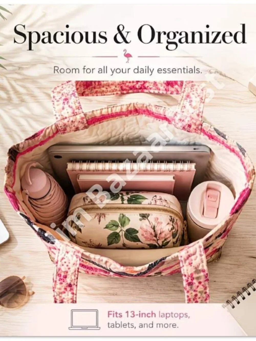 So Cute!!  Pink Flamingo Bag - Never Used